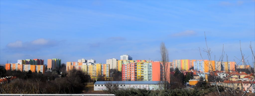 Colorful City in Czech Republic