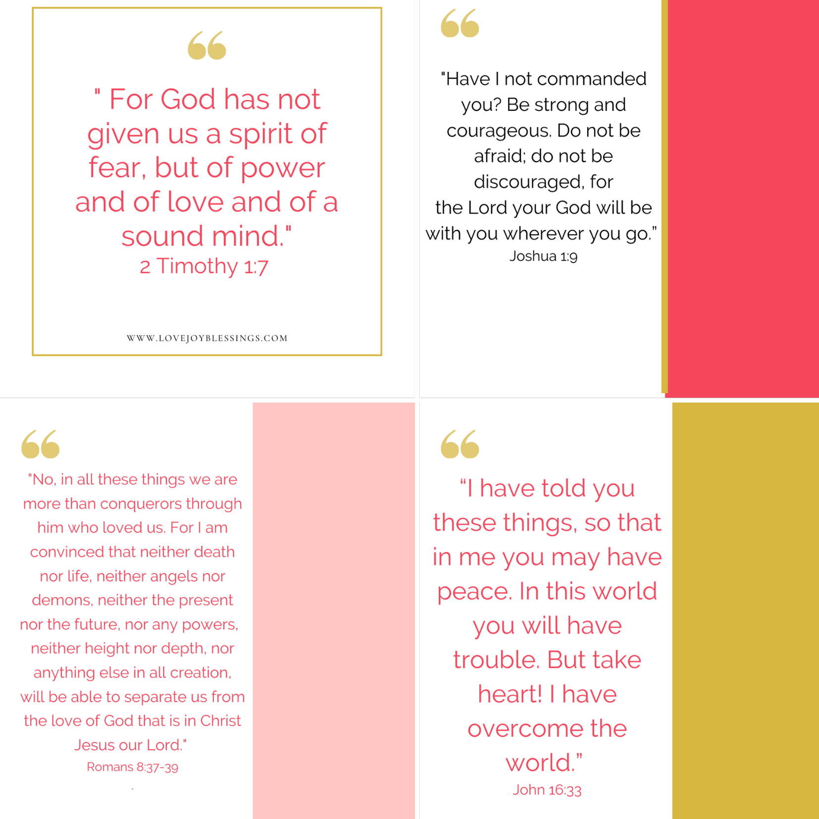 Scripture Cards- Anxiety